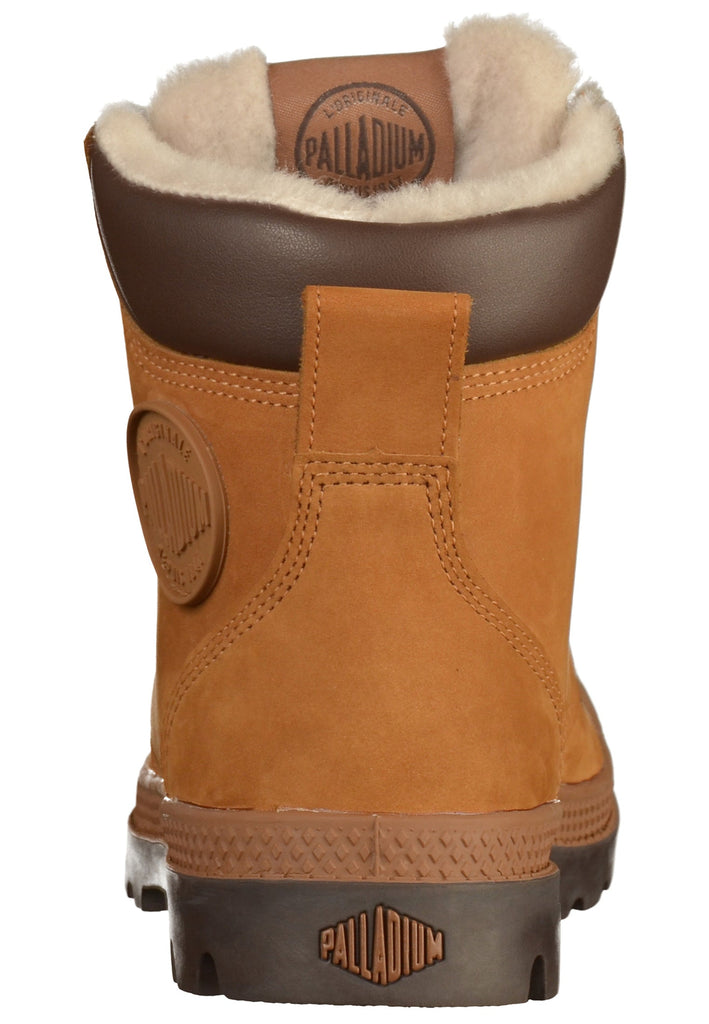 Palladium Stiefelette Leder Braun