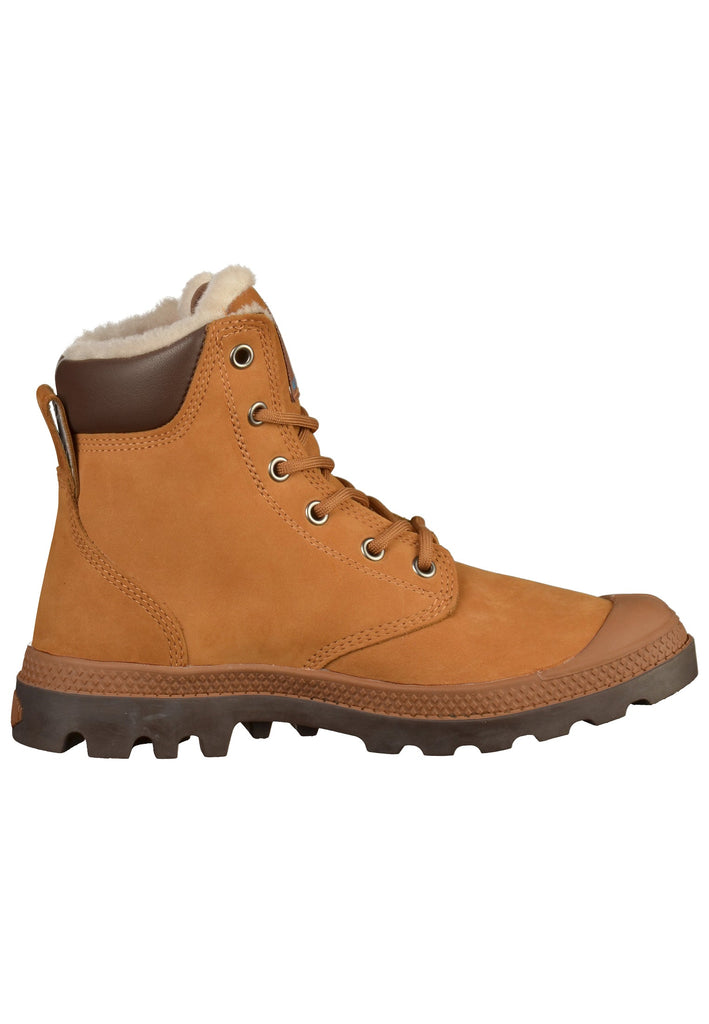 Palladium Stiefelette Leder Braun