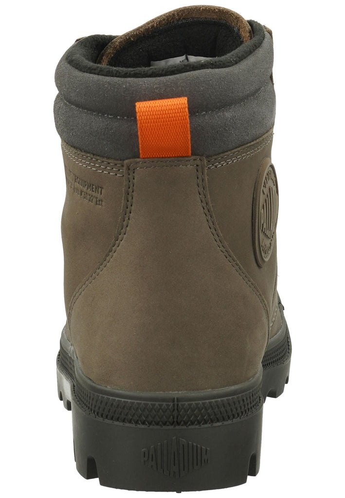 Palladium Stiefelette Leder Braun Warmfutter