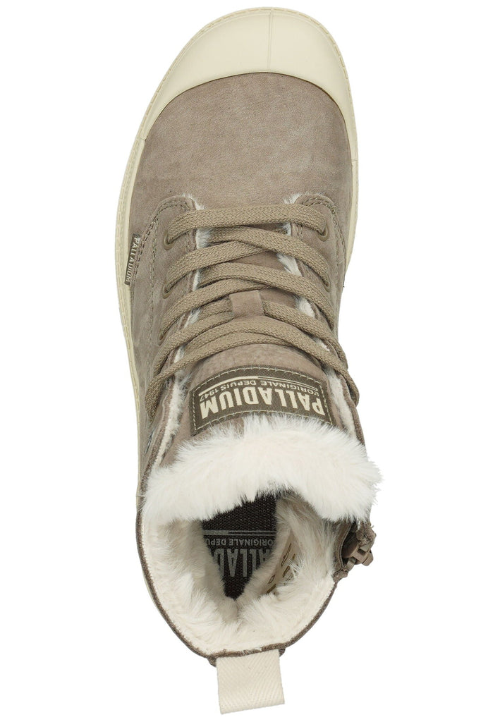Palladium Stiefelette Leder Braun Warmfutter