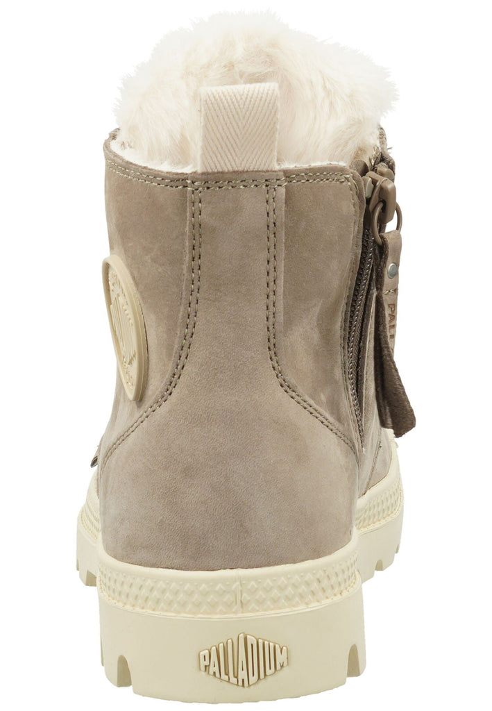 Palladium Stiefelette Leder Braun Warmfutter