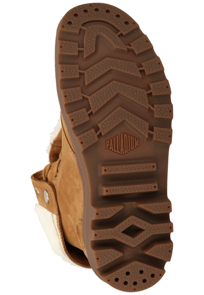 Palladium Stiefelette Leder Braun Warmfutter