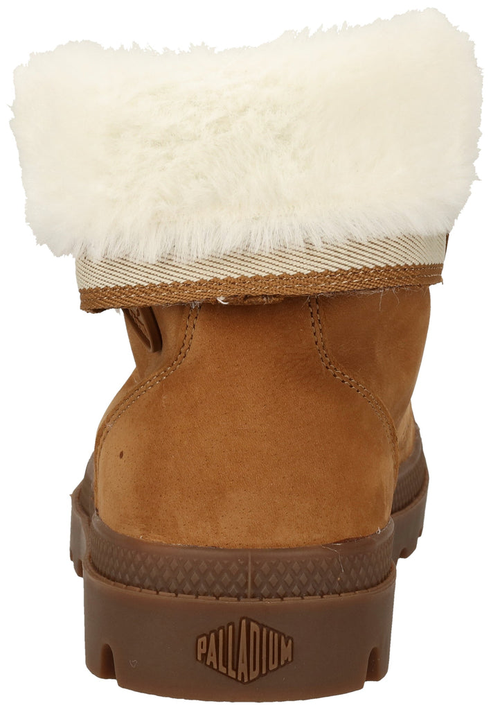 Palladium Stiefelette Leder Braun Warmfutter