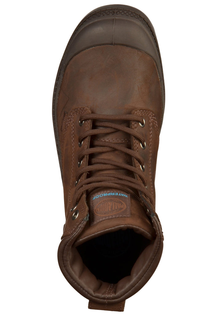 Palladium Stiefelette Leder Chocolate