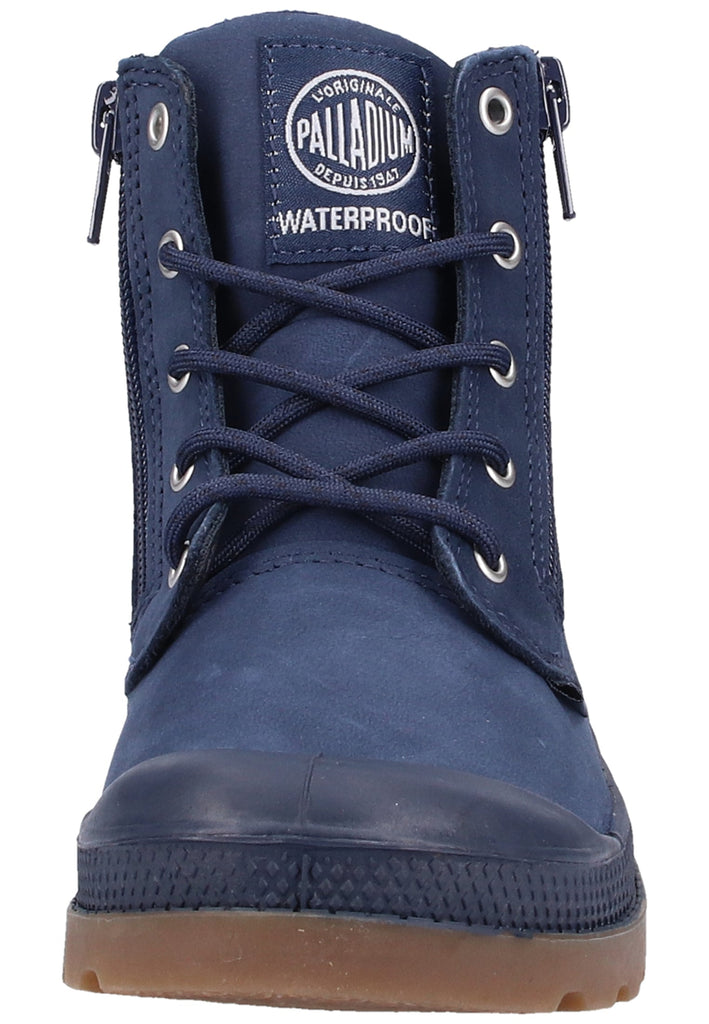 Palladium Stiefelette Leder Dunkelblau