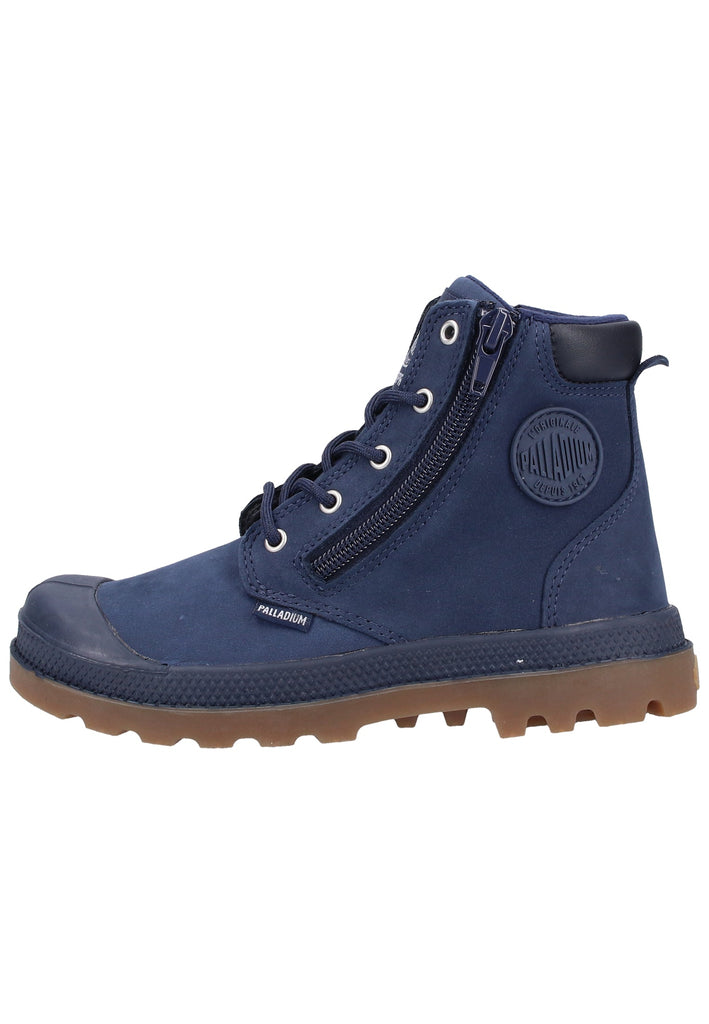 Palladium Stiefelette Leder Dunkelblau
