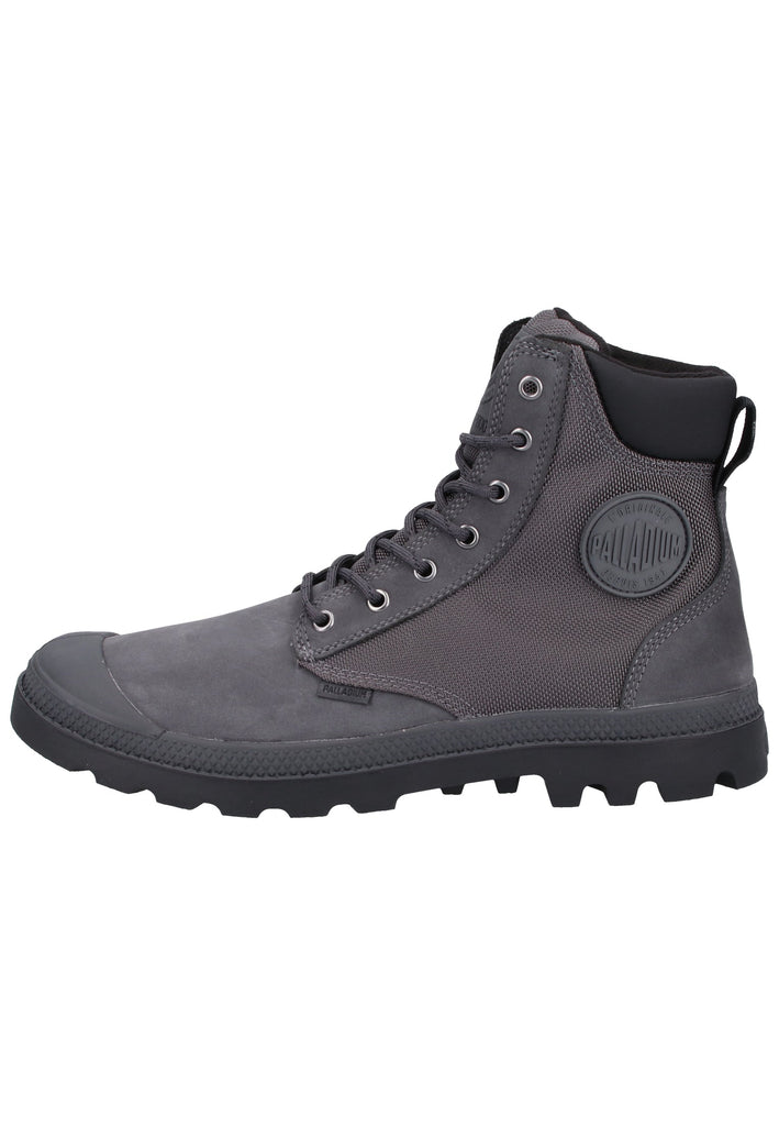 Palladium Stiefelette Leder Grau