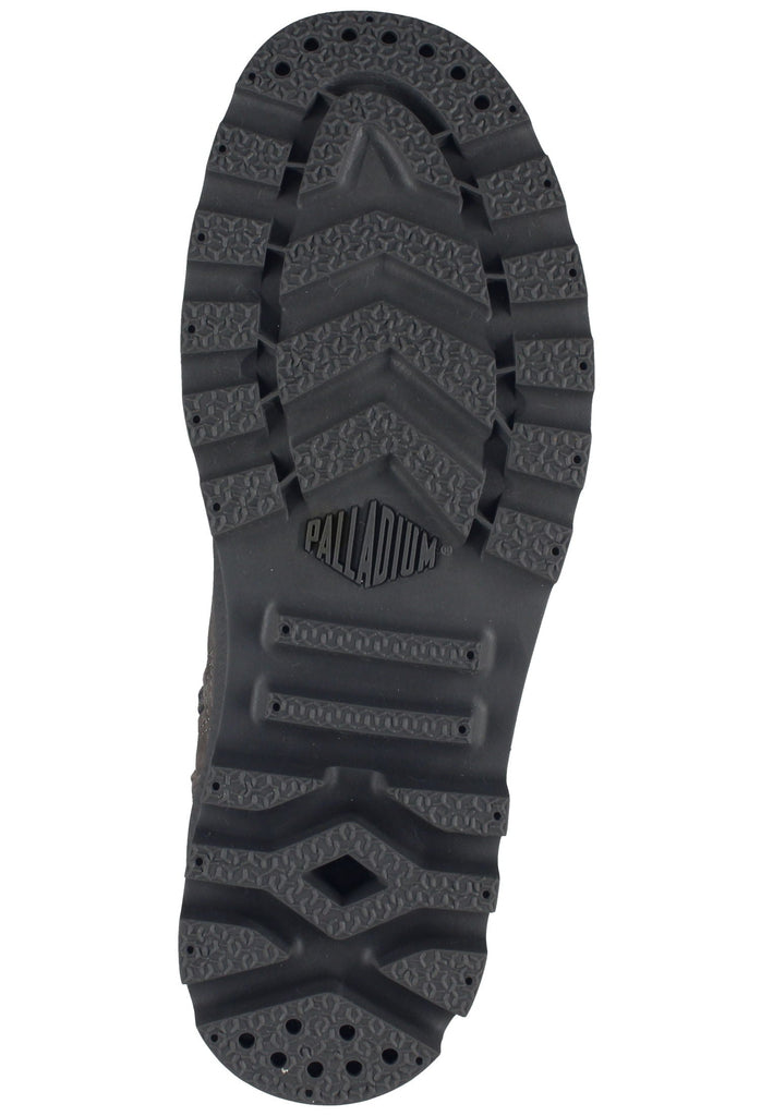 Palladium Stiefelette Leder Grau Warmfutter