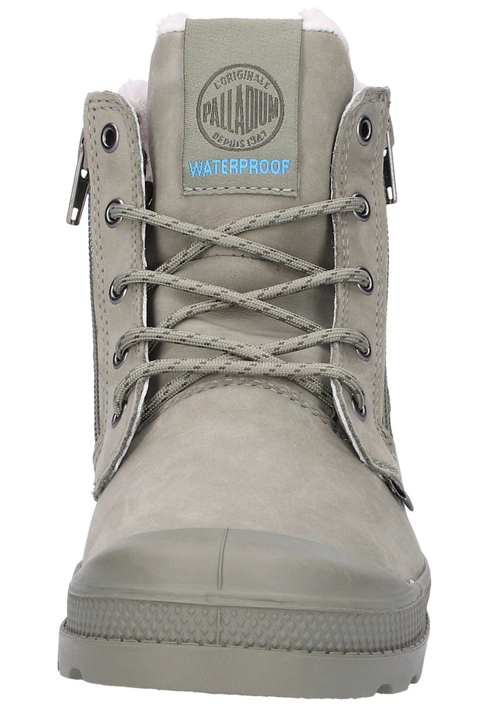 Palladium Stiefelette Leder Grün