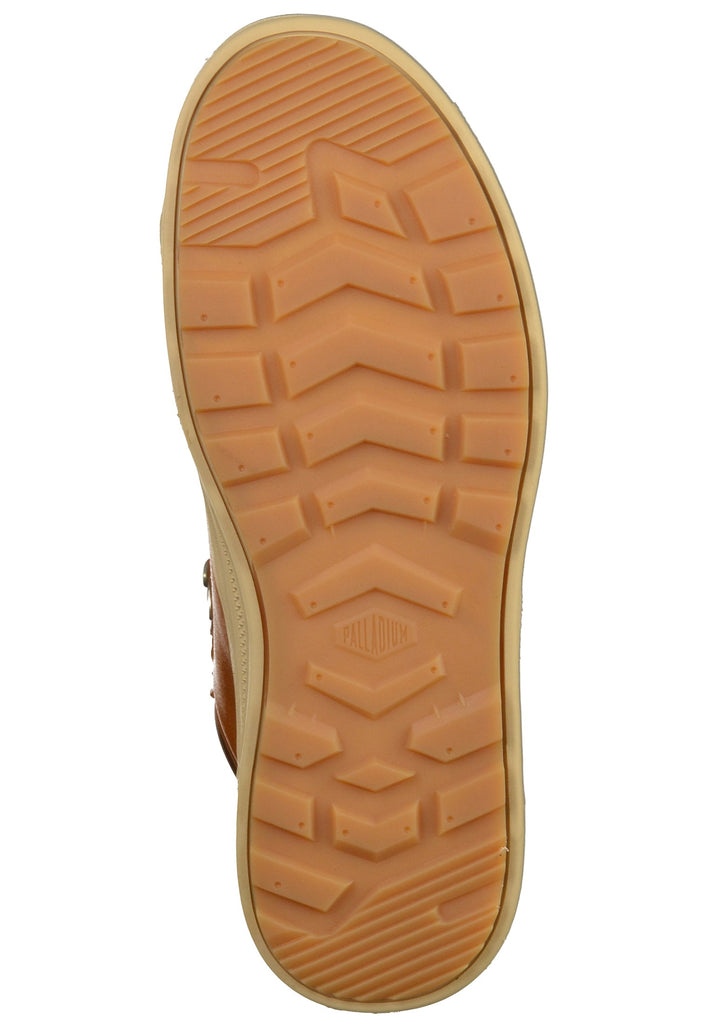 Palladium Stiefelette Leder Hellbraun