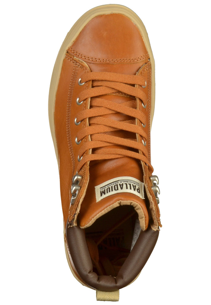 Palladium Stiefelette Leder Hellbraun