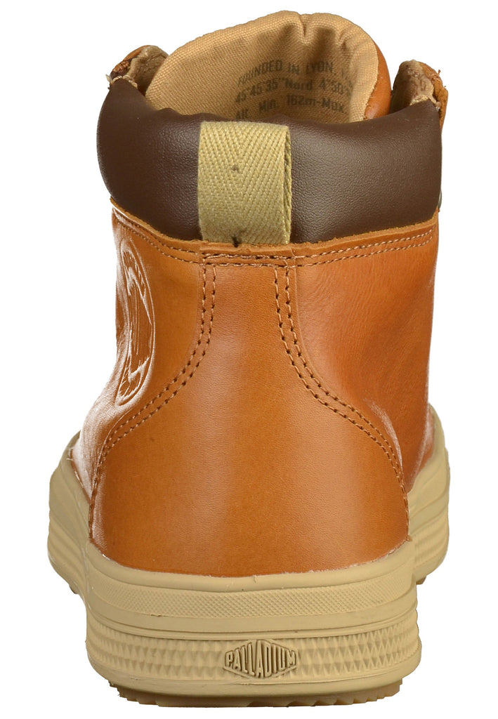 Palladium Stiefelette Leder Hellbraun
