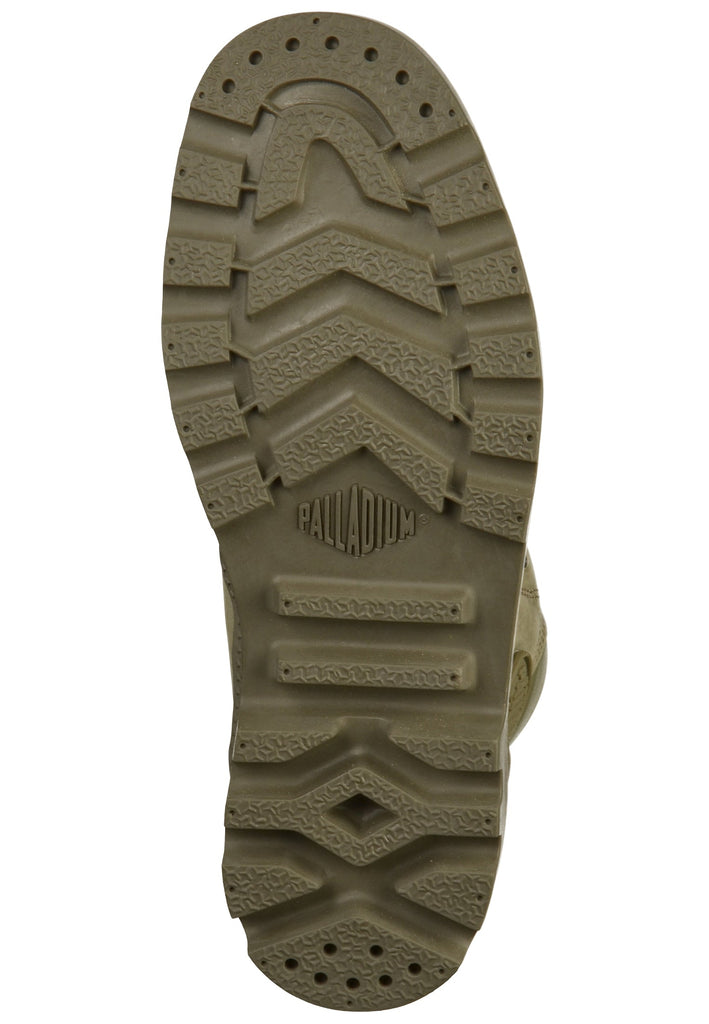 Palladium Stiefelette Leder Oliv