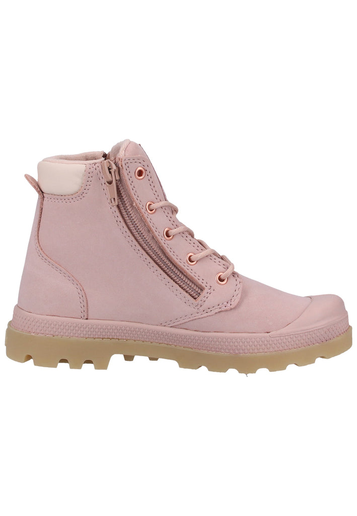 Palladium Stiefelette Leder Rose
