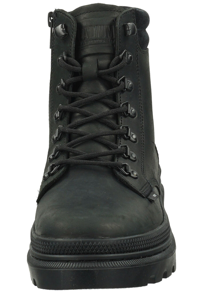 Palladium Stiefelette Leder Schwarz