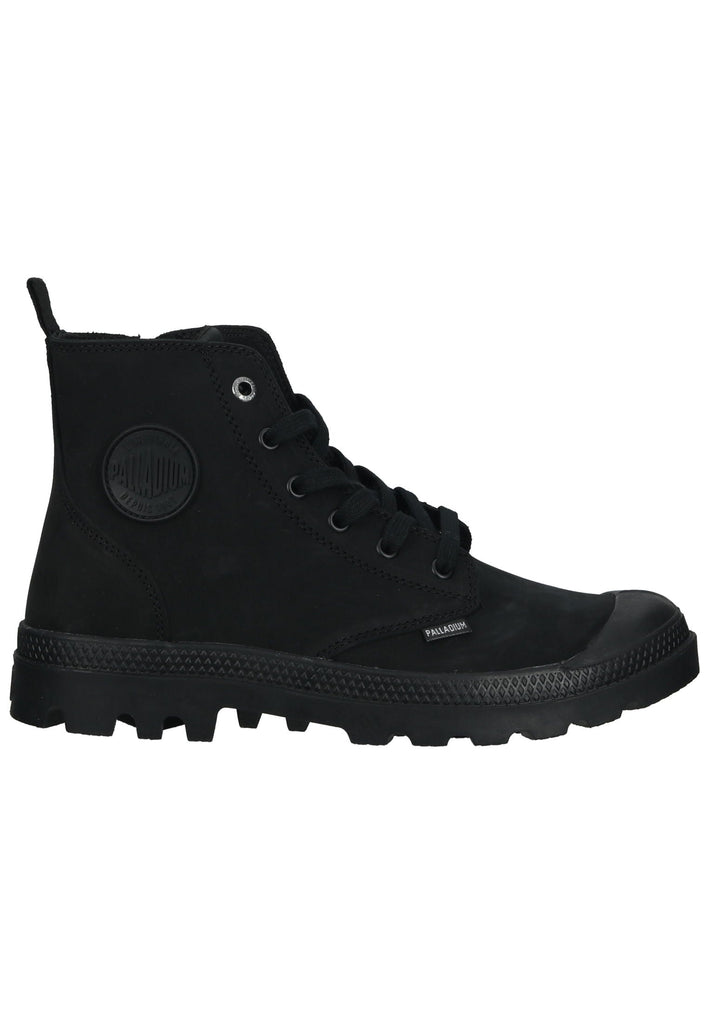 Palladium Stiefelette Leder Schwarz