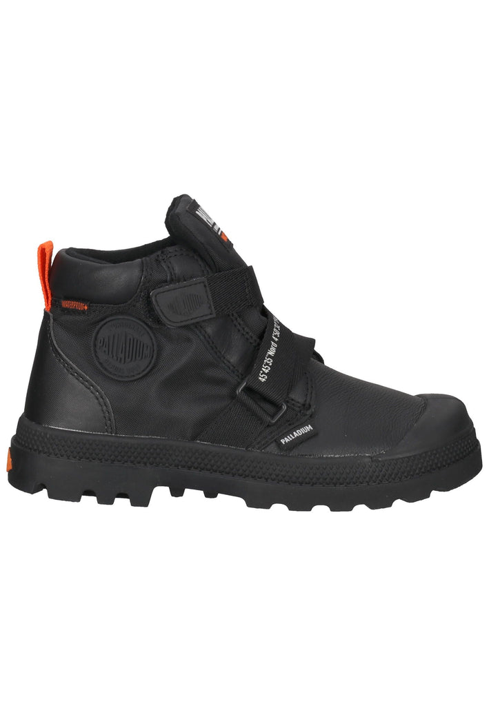 Palladium Stiefelette Leder Schwarz