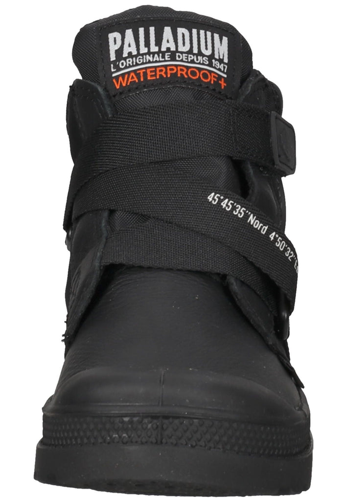 Palladium Stiefelette Leder Schwarz
