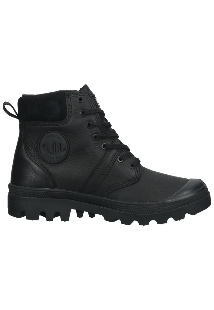 Palladium Stiefelette Leder Schwarz