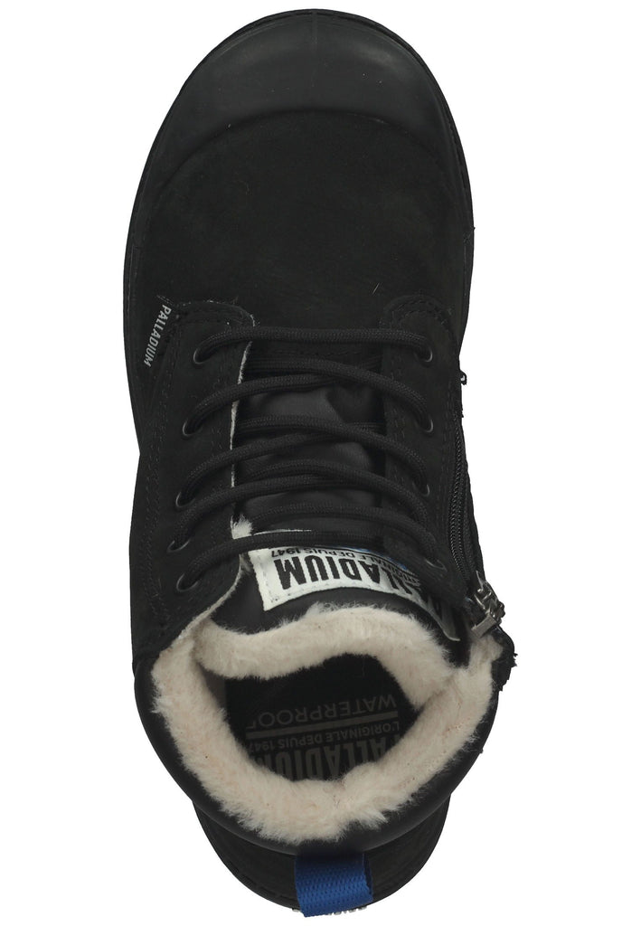 Palladium Stiefelette Leder Schwarz