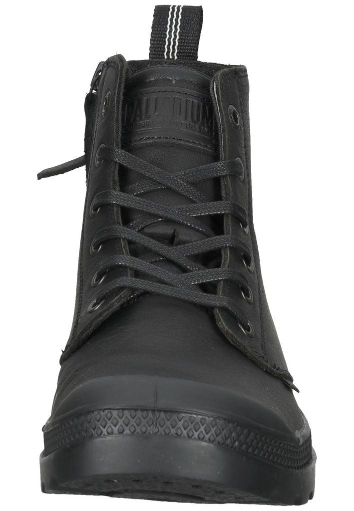 Palladium Stiefelette Leder Schwarz