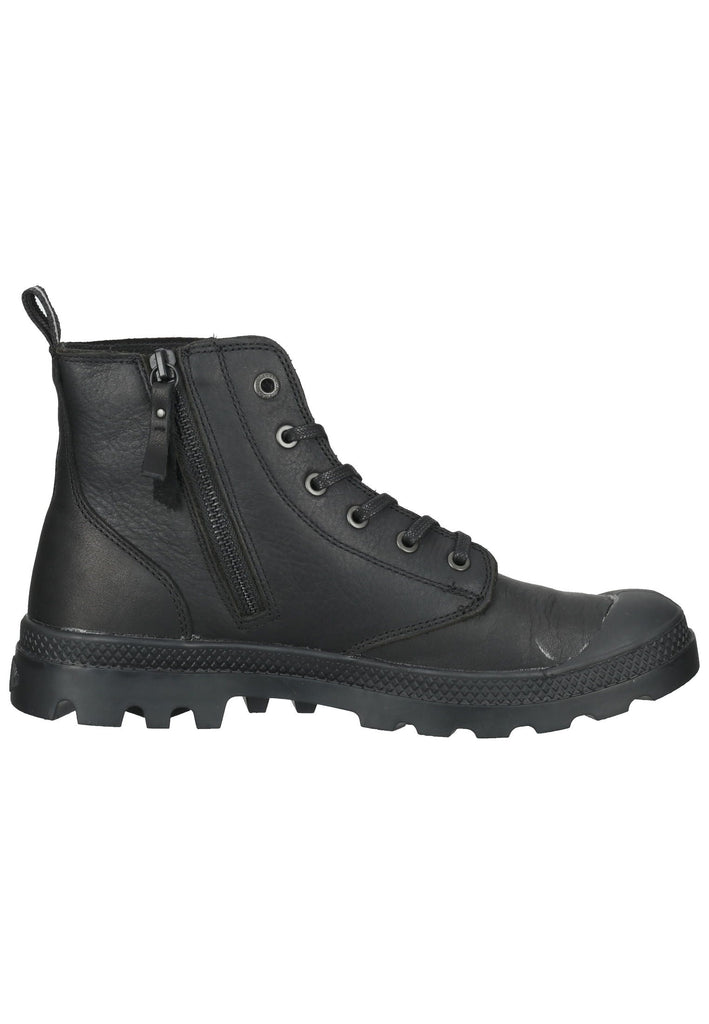Palladium Stiefelette Leder Schwarz
