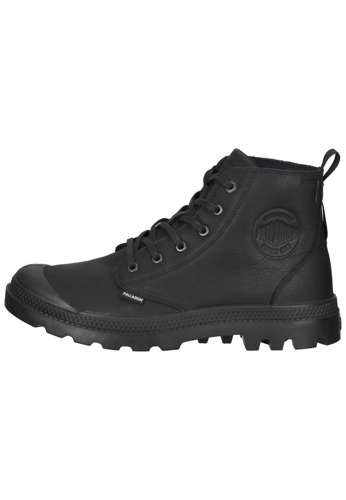 Palladium Stiefelette Leder Schwarz