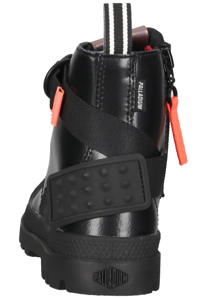 Palladium Stiefelette Leder Schwarz
