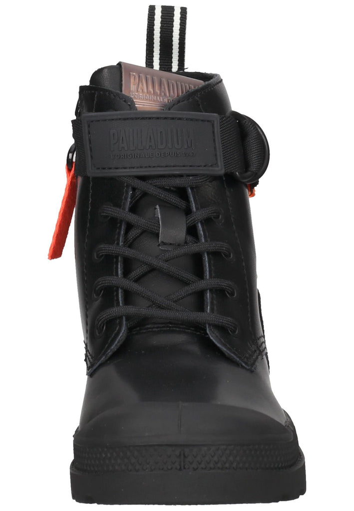 Palladium Stiefelette Leder Schwarz