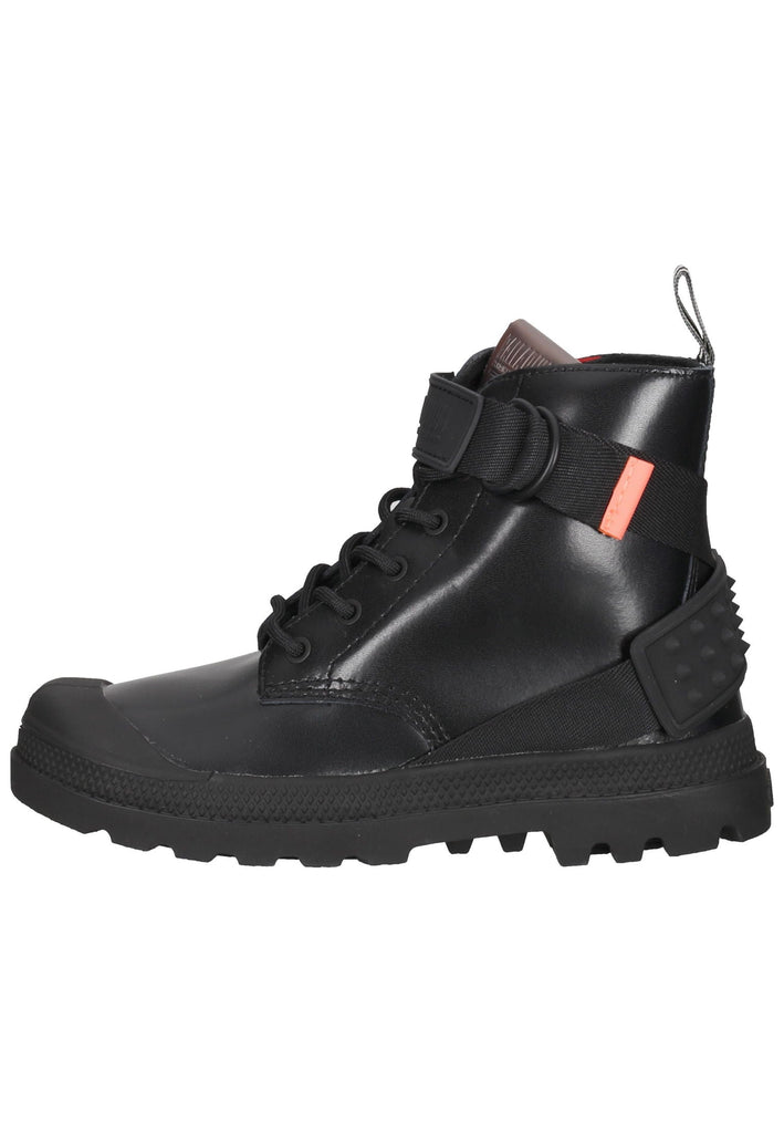 Palladium Stiefelette Leder Schwarz
