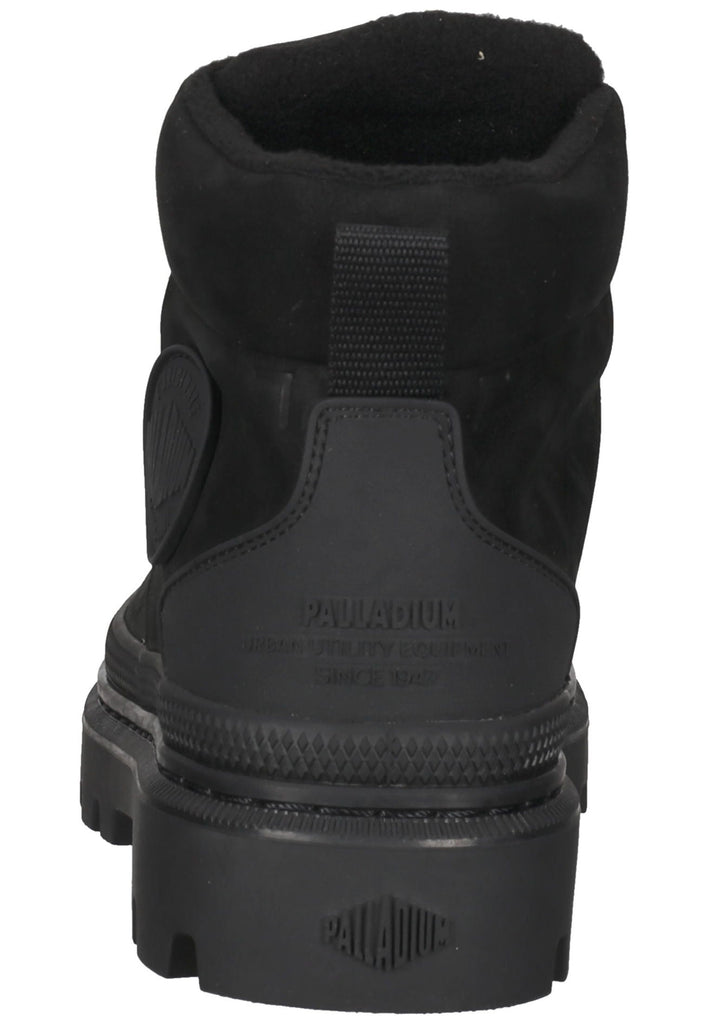Palladium Stiefelette Leder Schwarz