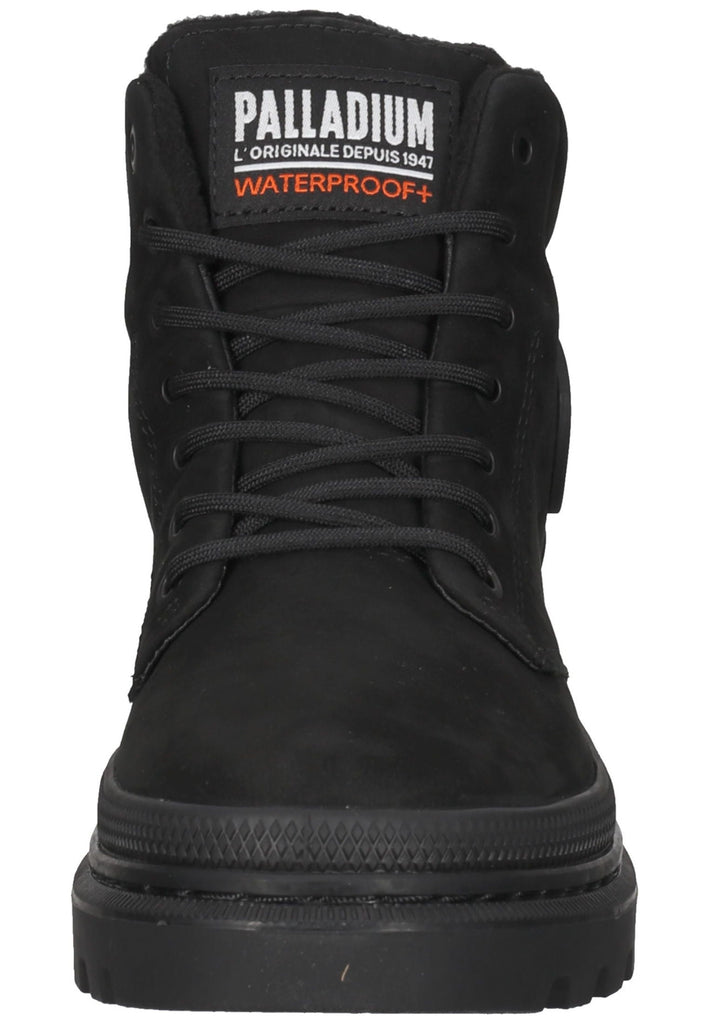 Palladium Stiefelette Leder Schwarz