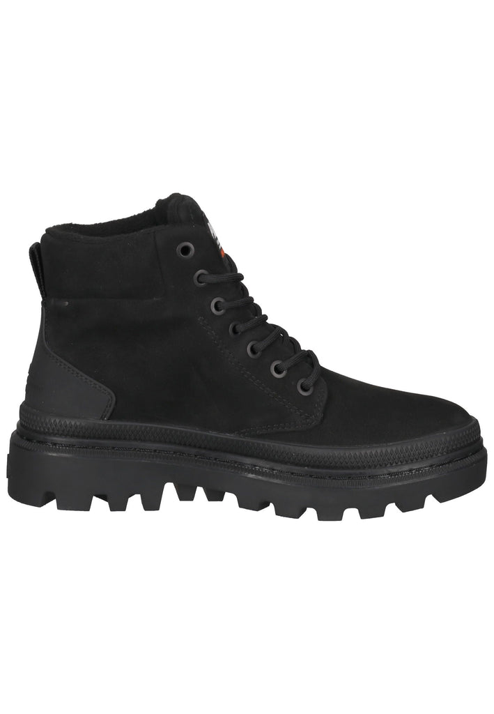 Palladium Stiefelette Leder Schwarz