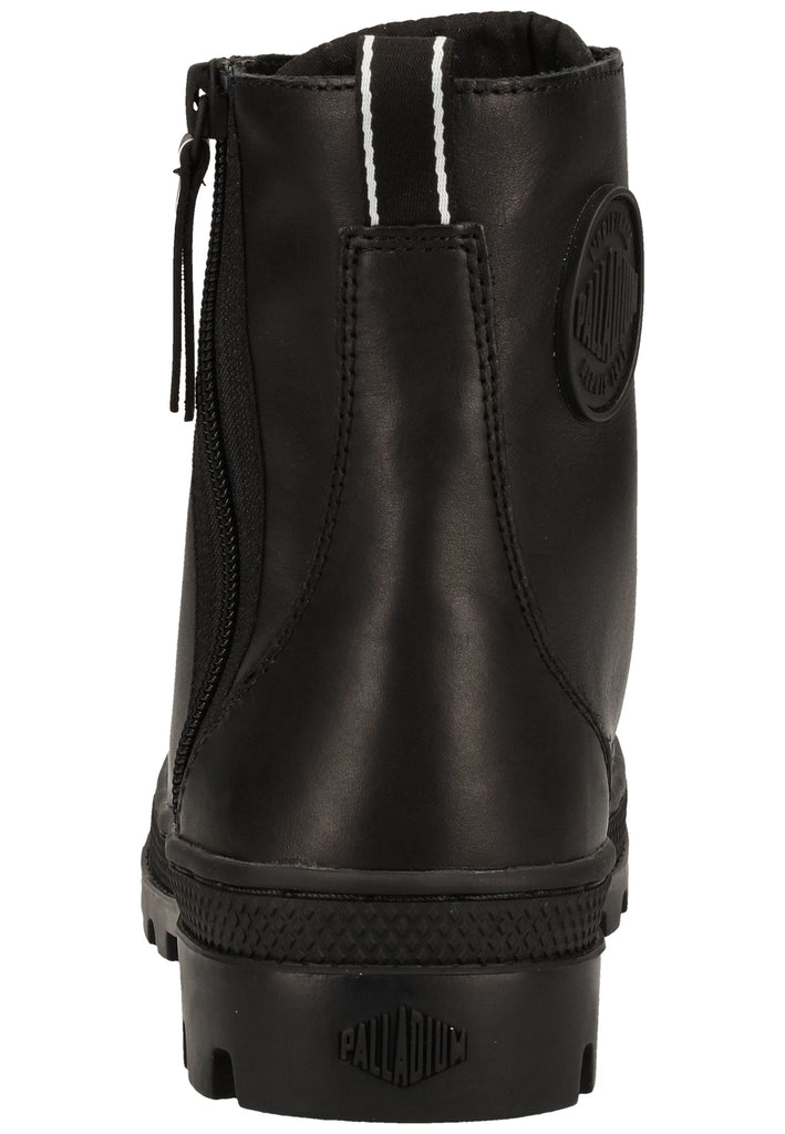 Palladium Stiefelette Leder Schwarz