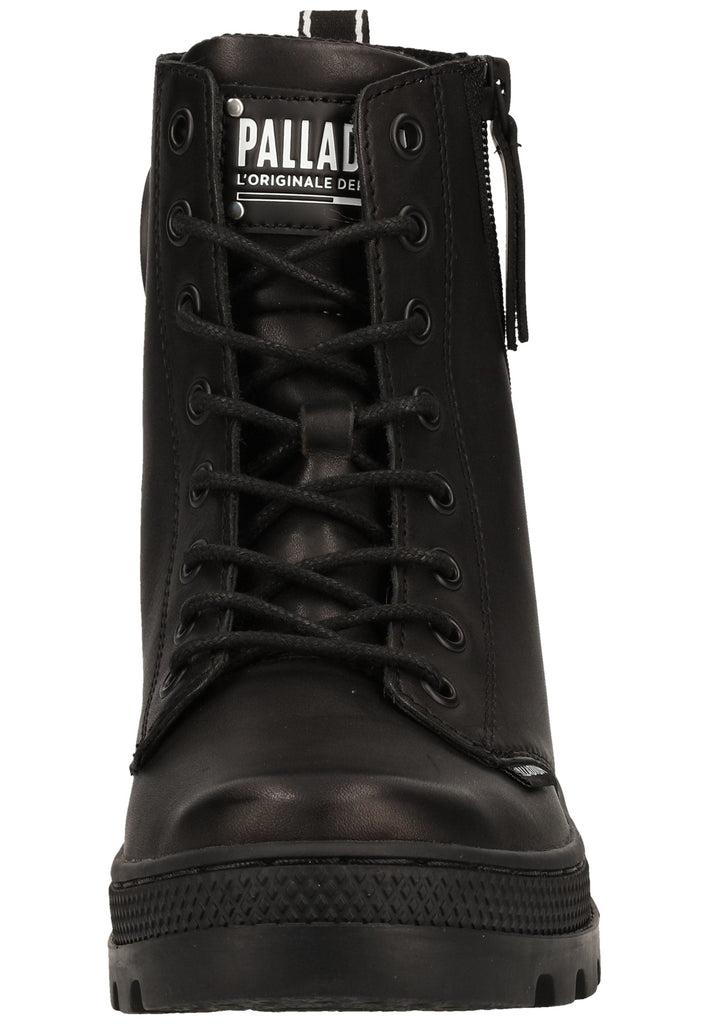 Palladium Stiefelette Leder Schwarz