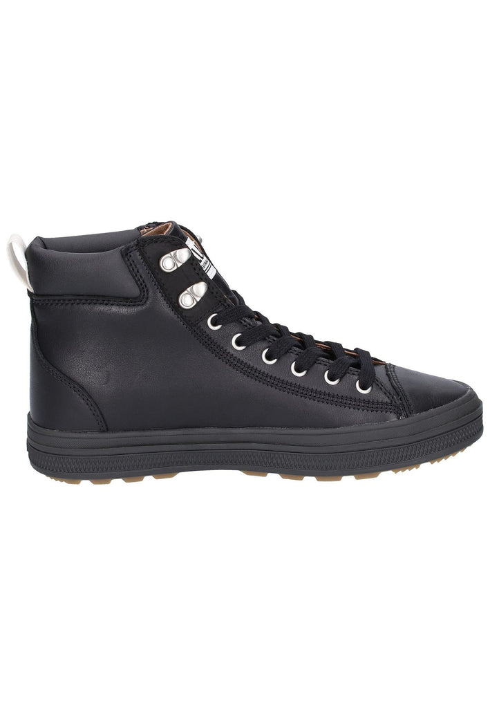 Palladium Stiefelette Leder Schwarz