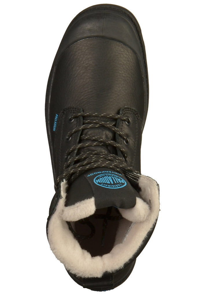 Palladium Stiefelette Leder Schwarz