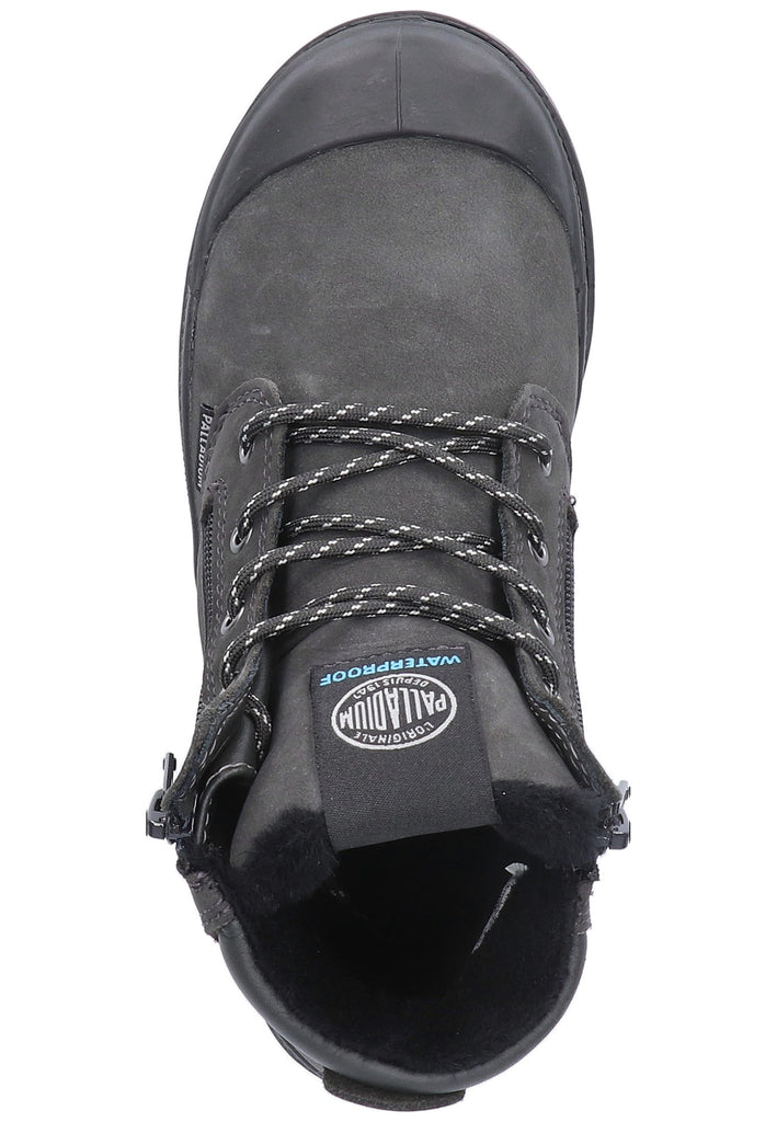 Palladium Stiefelette Leder Schwarz