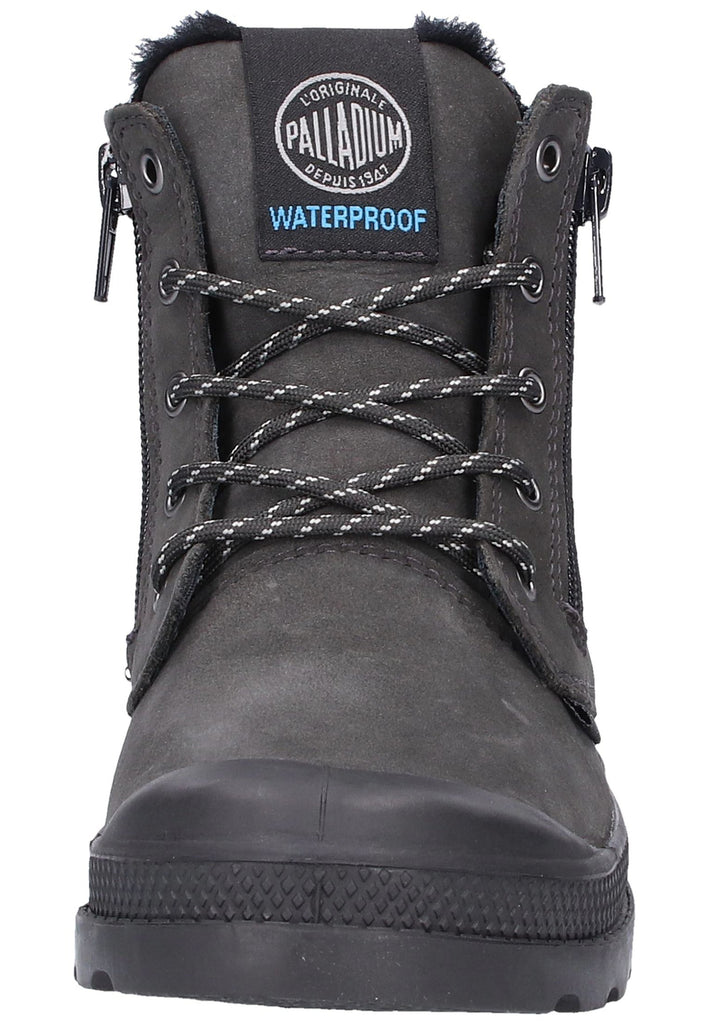 Palladium Stiefelette Leder Schwarz