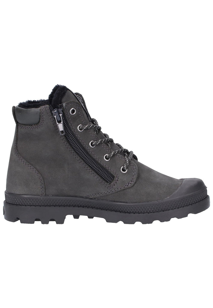 Palladium Stiefelette Leder Schwarz
