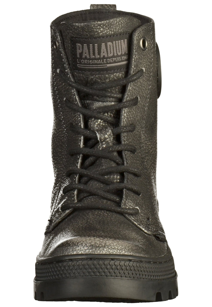 Palladium Stiefelette Leder Schwarz