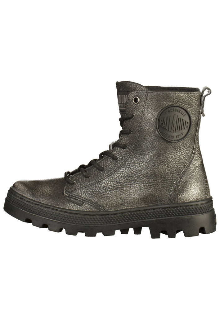Palladium Stiefelette Leder Schwarz