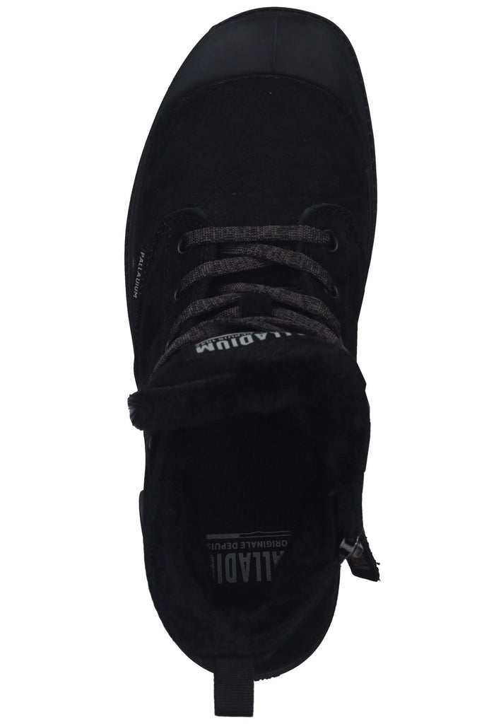 Palladium Stiefelette Leder Schwarz Warmfutter