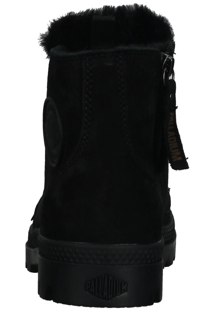 Palladium Stiefelette Leder Schwarz Warmfutter