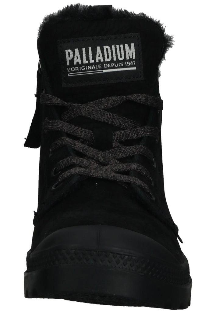 Palladium Stiefelette Leder Schwarz Warmfutter