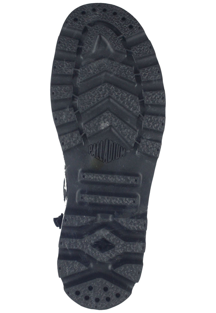 Palladium Stiefelette Leder Schwarz Warmfutter