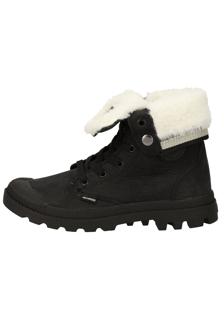 Palladium Stiefelette Leder Schwarz Warmfutter