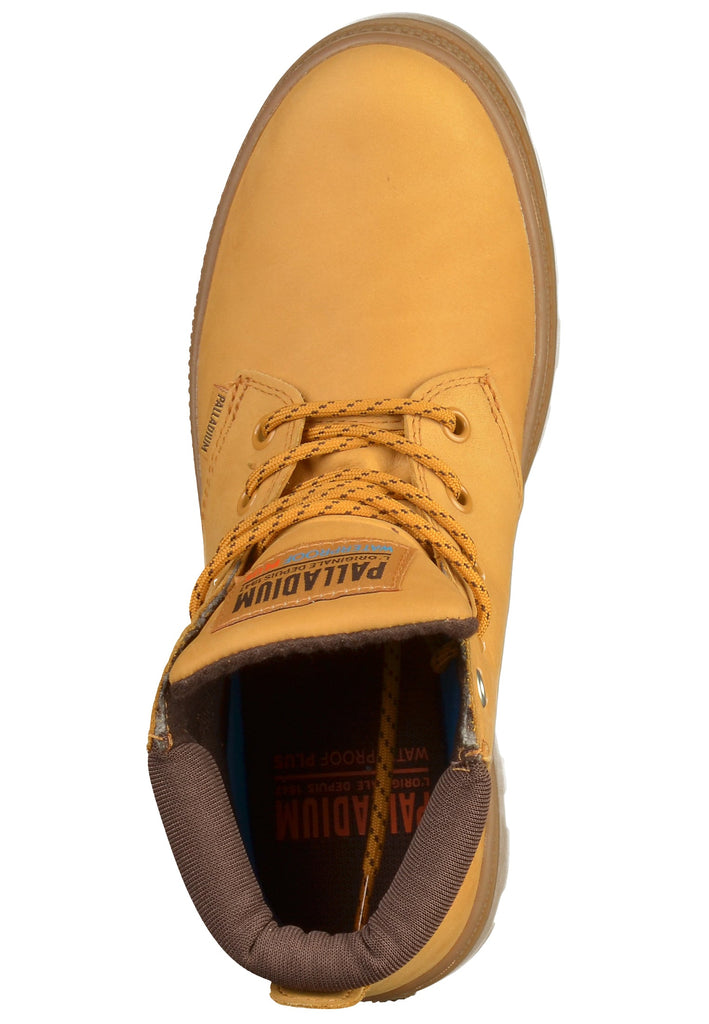 Palladium Stiefelette Leder/Textil Beige