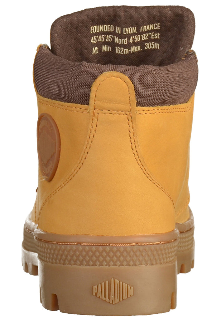 Palladium Stiefelette Leder/Textil Beige