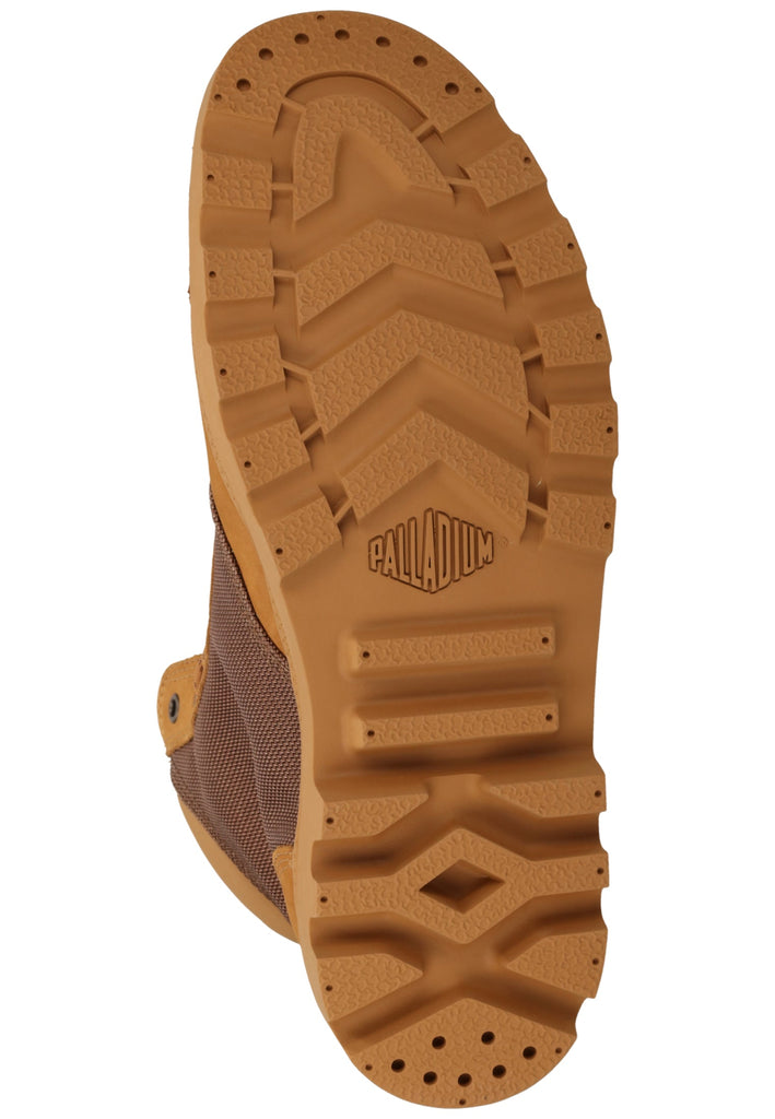 Palladium Stiefelette Leder/Textil Braun
